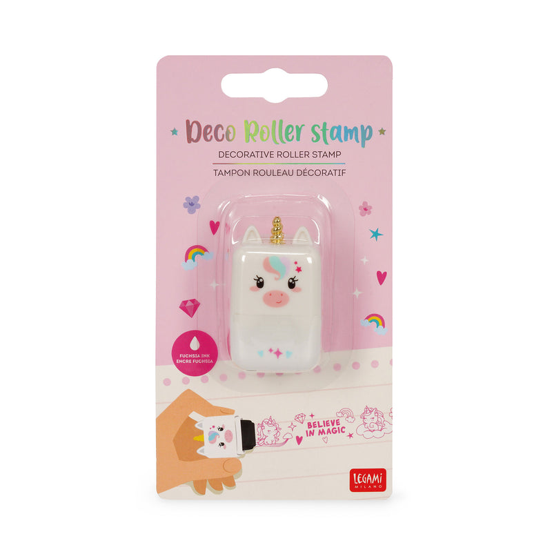 Roller Stamp Timbro Decorativo a Rullo - Unicorn