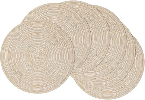 Set 6 Tovagliette Neutre + 6 Sottobicchieri abbinati - Realizzandoo