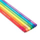 Set di 6 Matite HB in Carta Riciclata - Happiness for Every Day