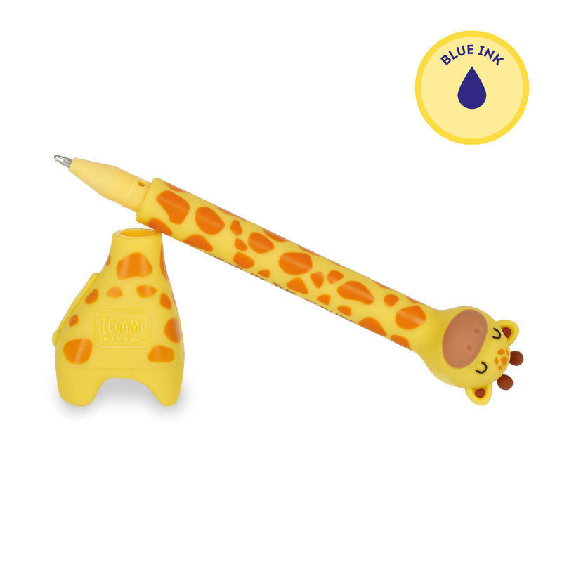 Stand-Ink Ovation Penna a Sfera con Base - Giraffe