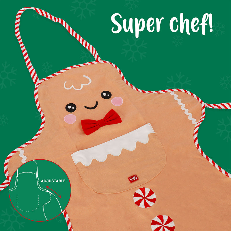 Super Chef Grembiule da Cucina - Gingerbread
