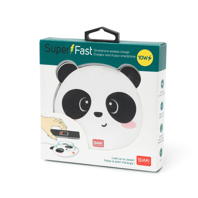 Super Fast Caricabatterie Wireless per Smartphone - Panda