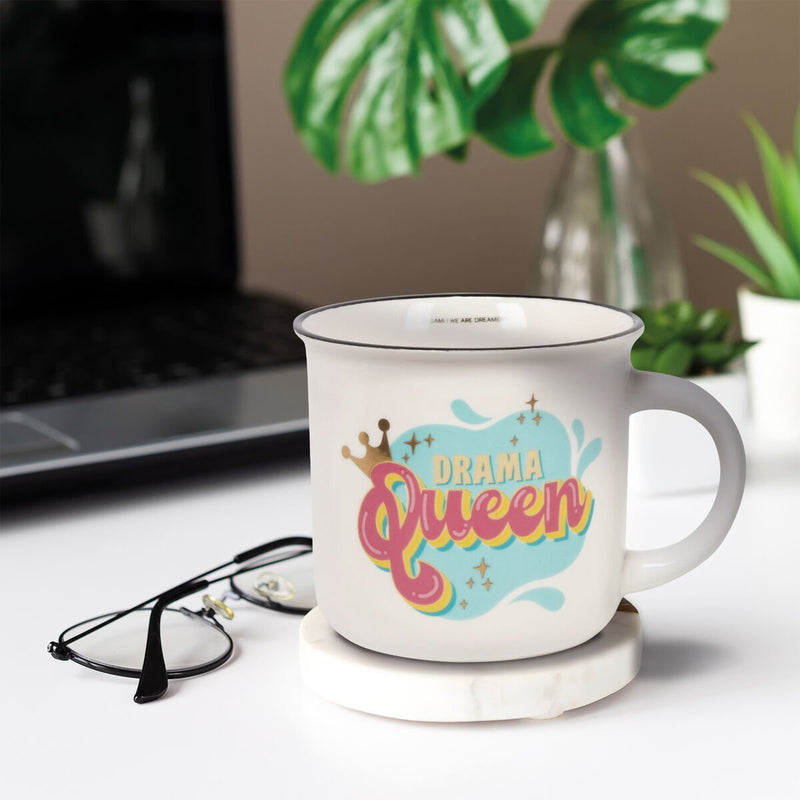 Tazza In Porcellana New Bone China Cup - Puccino - Drama Queen - Realizzandoo