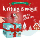 Writing Is Magic Penna Gel Luminosa di Natale - Polar Bear Reindeer