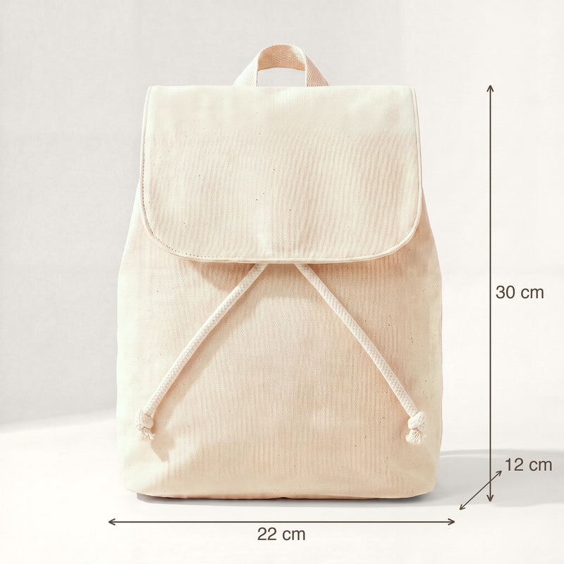 Misure dello zainetto: 22 × 30 × 12 cm