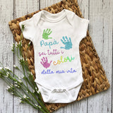 Body Bimbo/a "Papà sei tutti i colori della mia vita" - Realizzandoo