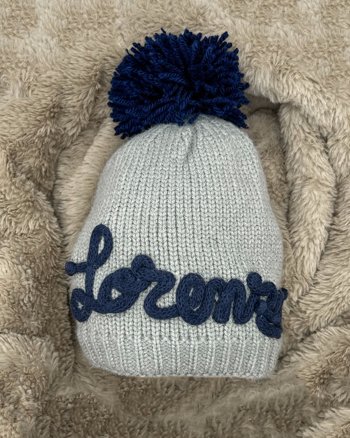 Cappello Bimbo/a 0-6Mesi Personalizzato con Nome o una Scritta - Realizzandoo