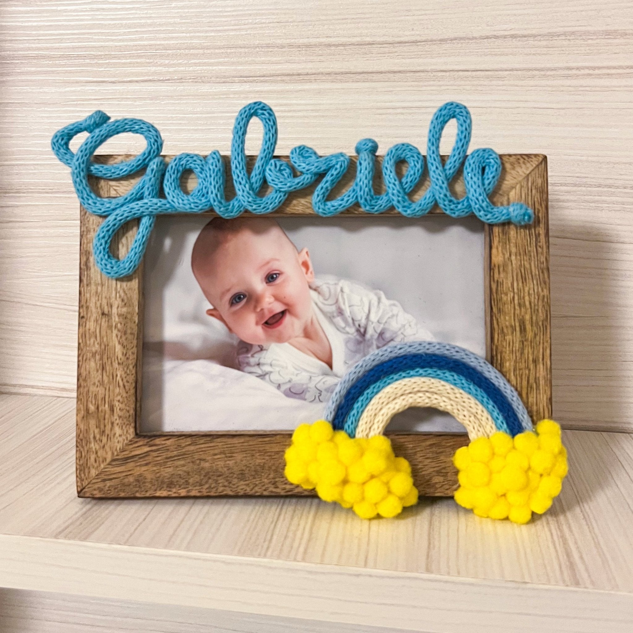 Cornice Portafoto Personalizzata con Nome o Scritta - Realizzandoo