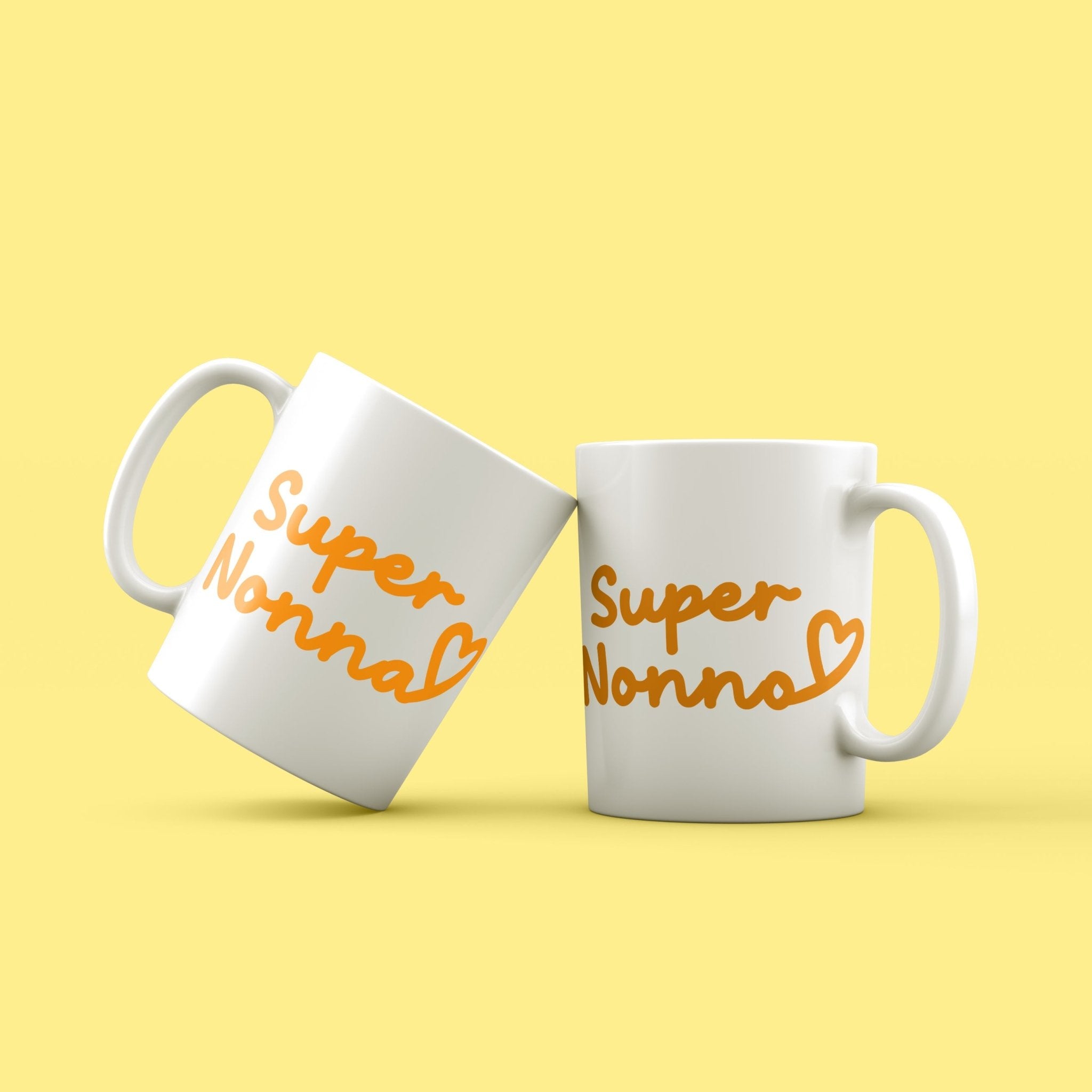 Tazza "Super Nonno" e "Super Nonna" - Realizzandoo